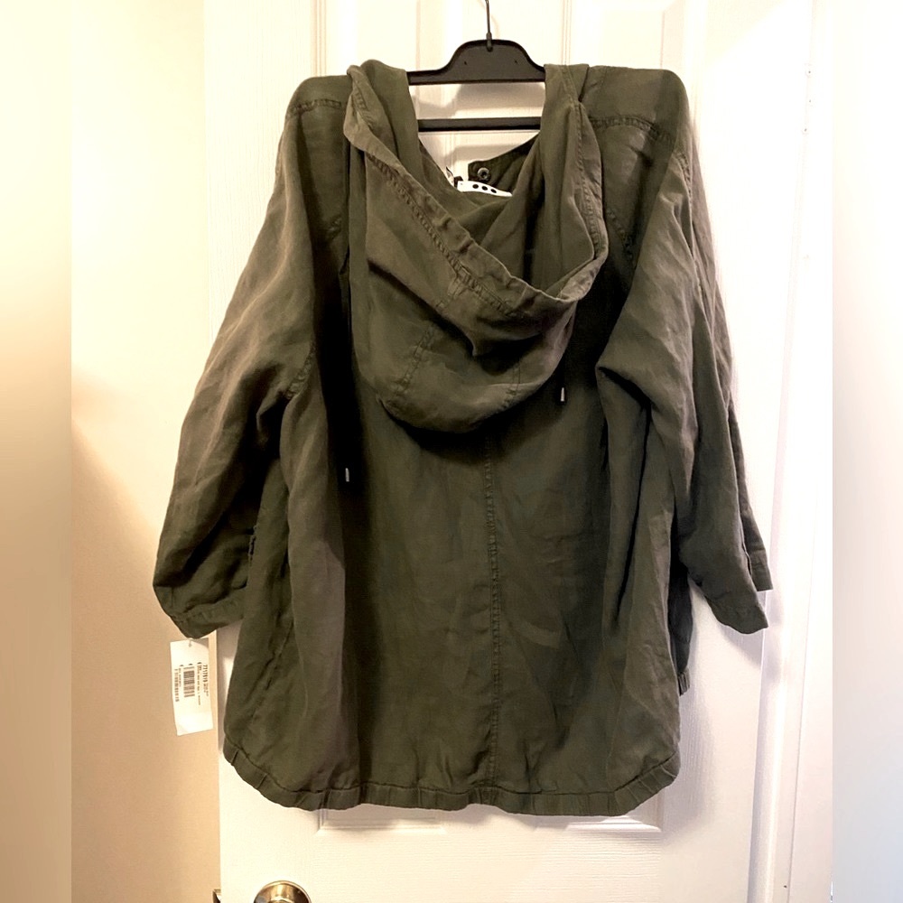 Three Dots Cool Cargo Jacket NWT Size XL - Picture 3 of 13